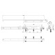 RUNNER FOR SLIDING KITCHEN TOP, 120cm RUNNERS FOR SLIDING KITCHEN TOPS